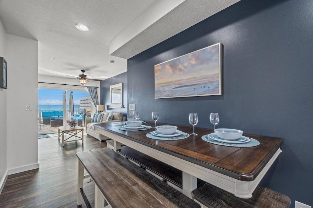 Newly Remodeled Beachfront Townhome - Sleeps 14 Panama City Beach Esterno foto