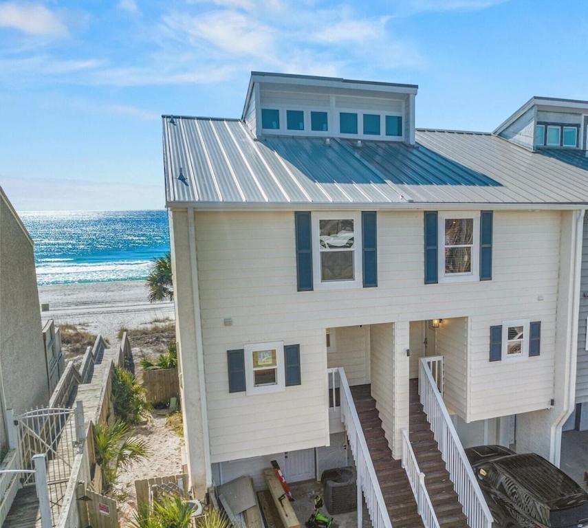 Newly Remodeled Beachfront Townhome - Sleeps 14 Panama City Beach Esterno foto