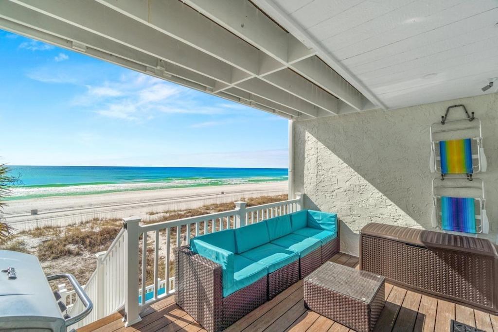 Newly Remodeled Beachfront Townhome - Sleeps 14 Panama City Beach Esterno foto