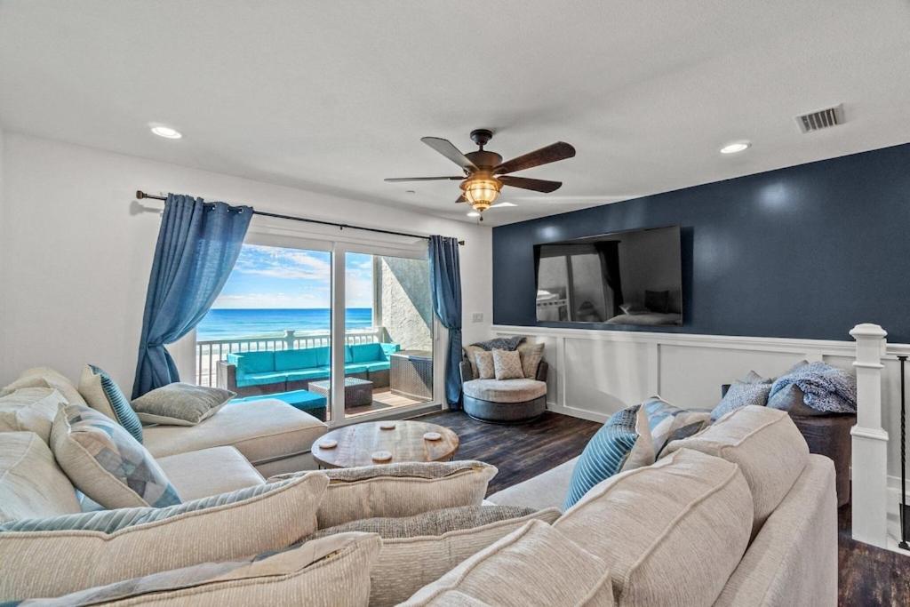 Newly Remodeled Beachfront Townhome - Sleeps 14 Panama City Beach Esterno foto